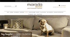 Desktop Screenshot of moradamoveis.com